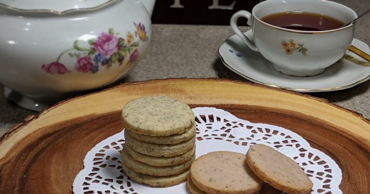 Tea Shortbread Cookies